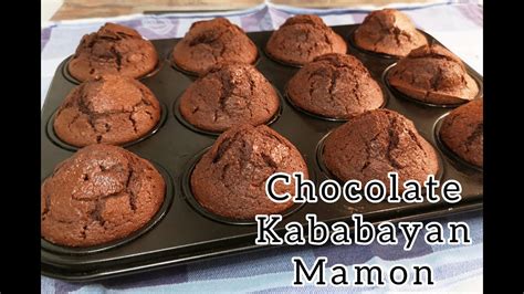 Pinoy Chocolate Kababayan Mamonkababayan Muffins Recipe Youtube