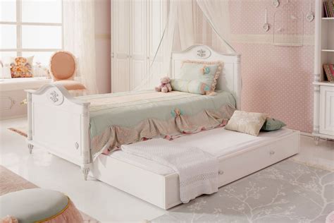 Romantic Meisjes Bed Met Bedlade Retail Companies Home Decor
