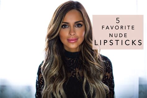 my 5 favorite nude lipsticks mia mia mine