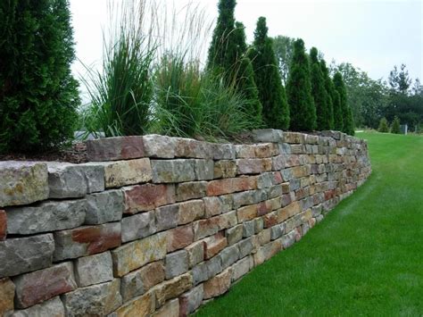 Stacked Retaining Wall Cottage Block Garden Care And