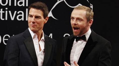 I Love Tom Cruise Simon Pegg Hollywood News The Indian Express