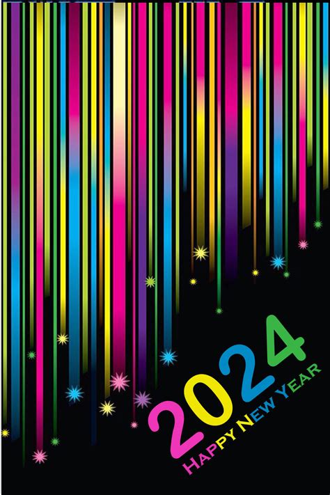 Happy New Year Background 2024 For Iphone 14 Plus - Happy Birthday