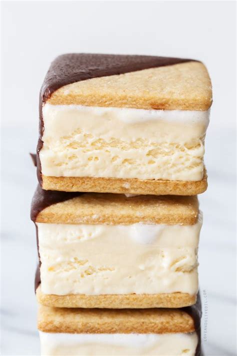 Chocolate Dipped Smores Ice Cream Sandwiches Love And Olive Oil Recipe Ice Cream Sandwich