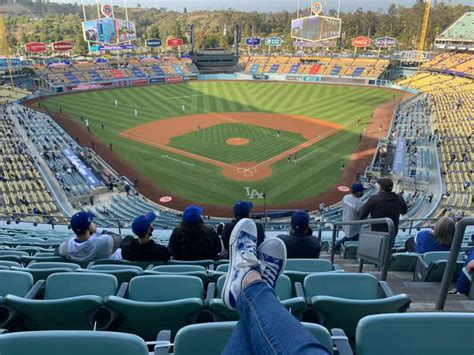 Dodger Stadium Sección 3rs Casa De Los Angeles Dodgers