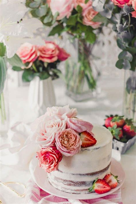 Layer Cake Fraise Et Chantilly Mascarpone Recette Gateau Fleur