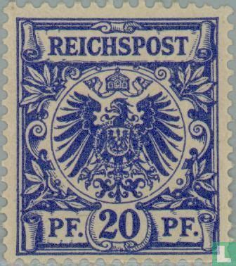 Cijfer Met Kroon Adelaar In Ovaal 20 1889 Duitse Rijk LastDodo