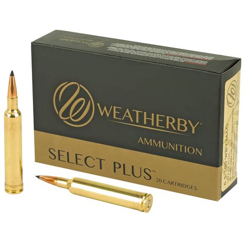 Weatherby 6 5 300 Weatherby Mag Ammunition 130gr Swift Scirocco 20 Rounds — Caliber Armory
