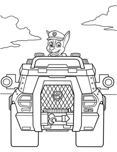 Chase Paw Patrol 14 Coloring Page Free Printable Coloring Pages For Kids