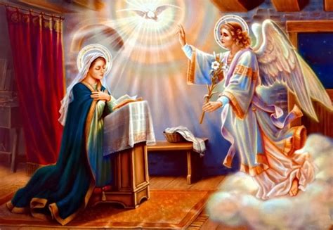 When Angel Gabriel Came To Mary Life Of Mary Mother Of Jesus