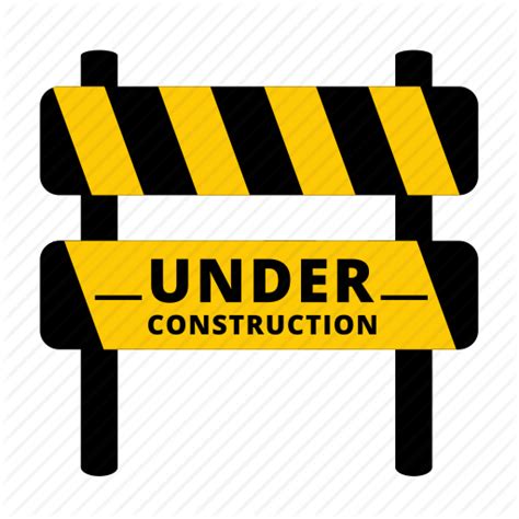 Under Construction Icon Png 75934 Free Icons Library