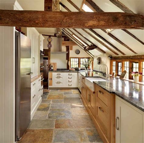 70 Tile Floor Farmhouse Kitchen Decor Ideas 48 Country Kitchen