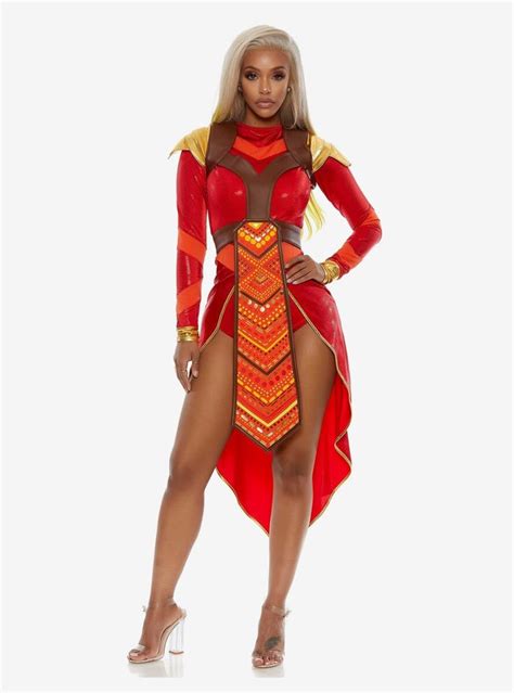 Marvel Black Panther Wakanda Forever Costume Hot Topic Warrior Costume Halloween Costumes