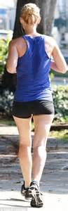Claire Danes Works Up A Sweat As She Showcases Her Legs On