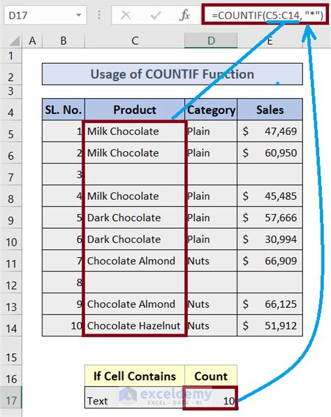 How To Count Filtered Cells With Specific Text In Excel Printable Online