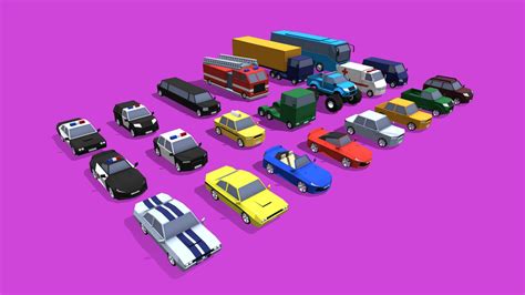 low poly car pack isometric d model low poly car low poly poly my xxx hot girl
