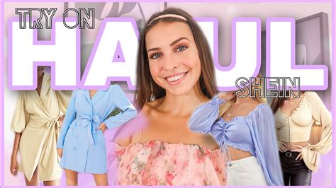 Try On Haul Shein Youtube