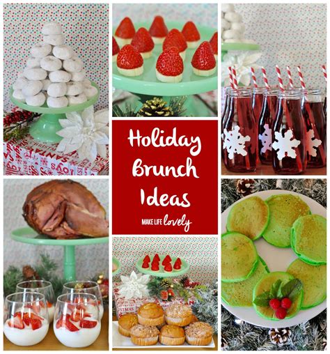 Holiday Brunch And Pancake Wreath Recipe Make Life Lovely