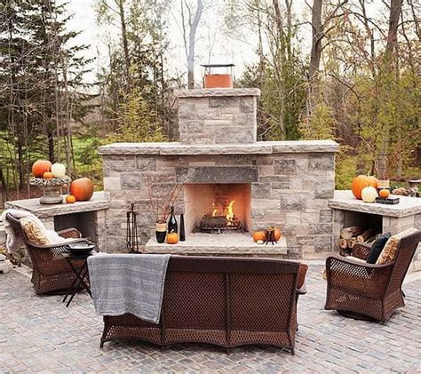Small Outdoor Fireplace Designs Fireplace Guide By Linda