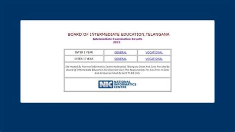 Ts Inter Results 2022 Live Telangana 1st 2nd Yr Results Out Link