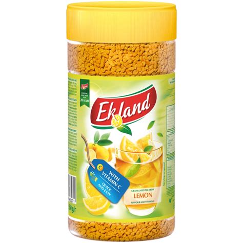 Ekoland Lemon Granulated Instant Tea 350gx6 Premier Polmarex