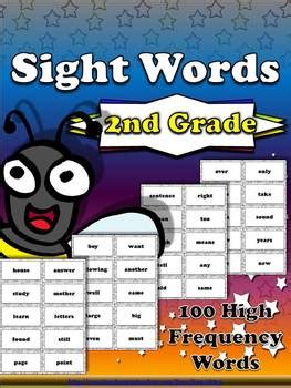 grade sight words list    high frequency words word