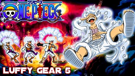 Luffy Gear 5 By Black X Sage New Release Ai Fight Mugen Jus