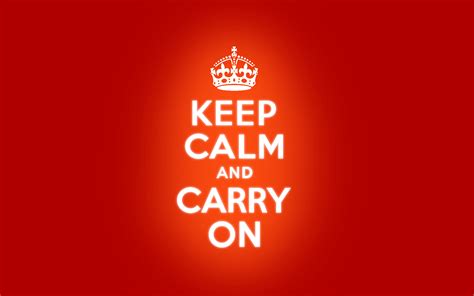 Keep Calm And Carry On Quo