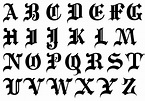 11 Medieval Font Alphabet Images - Medieval Font Styles Alphabet ...
