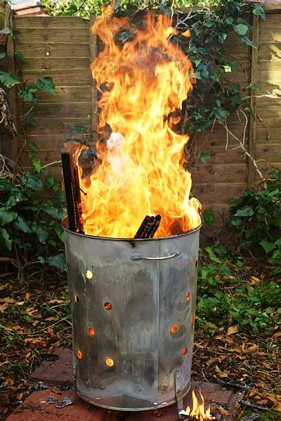 Trash Can On Fire Stock Photos Pictures And Royalty Free Images Istock