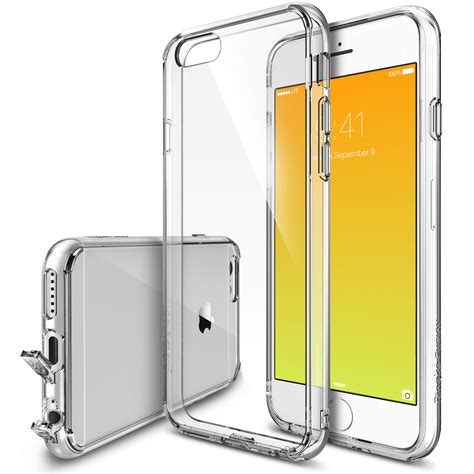 For Apple Iphone 6 6 Plus 6s 6s Plus Case Ringke Fusion Clear