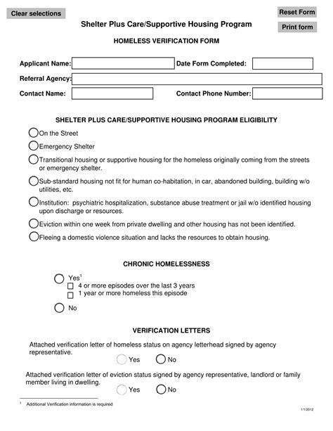 Dhs Shelter Verification Form Printable Form Templates And Letter