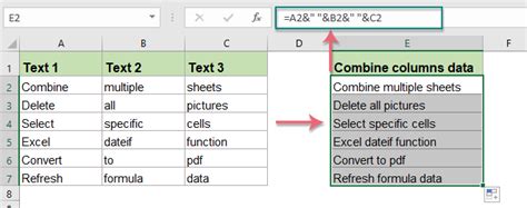 Combine Cells From Multiple Columns With Comma In Excel
