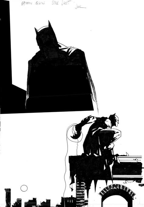Jock Batman Comic Art Batman Illustration Art