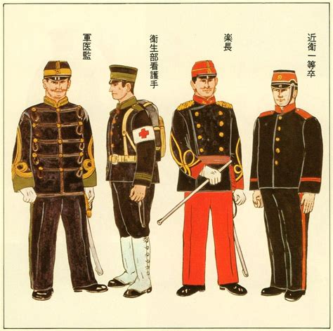 1864 1937 Imperial Japans Military Uniforms Herbert Booker Free