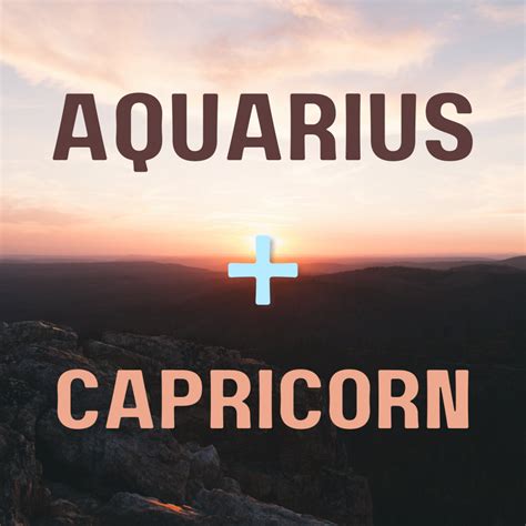 Why Capricorn And Aquarius Are Compatible Pairedlife