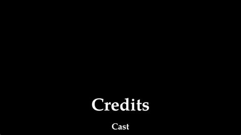 Scrolling Credits Tutorial Example - YouTube