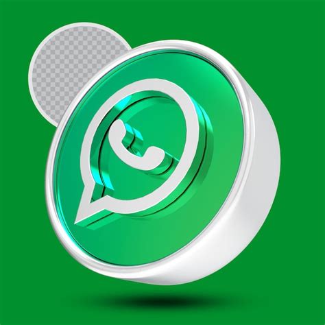 Premium Psd Whatsapp Isolated 3d Rendered Icon