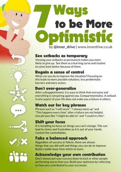 7 Ways To Be More Optimistic
