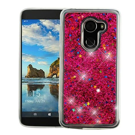 Alcatel A30 Fierce 2017 Phone Case By Insten Quicksand Glitter Hard