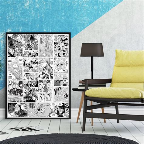 Manga Wall Collage Kit Anime Room Decor 60 Pcs Anime Manga Aesthetic