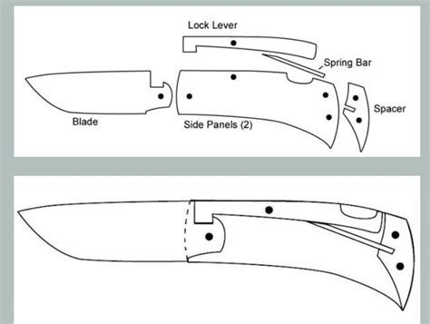 Again these templates are free to download, print and make your own. Printable Knife Templates With Dimensions | Handmade With Lovelisa