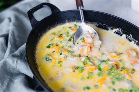 In large bowl, combine shrimp, crabmeat and sherry; Food.com | Recipe | Seafood casserole, Low carb recipes ...