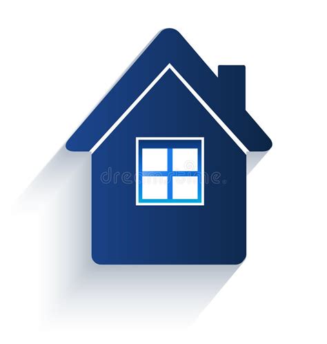 House Flat Icon Logo Stock Vector Illustration Of Apartment 96644187