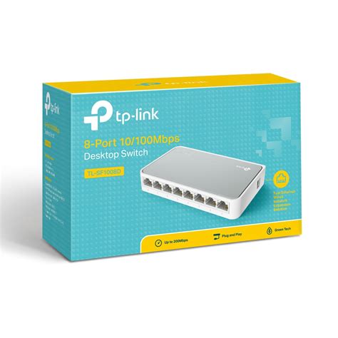 Tl Sf1008d 8 Port 10100mbps Desktop Switch Tp Link España