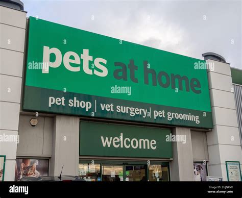 Frontage Of The Pets At Home Store Nene Valley Retail Park