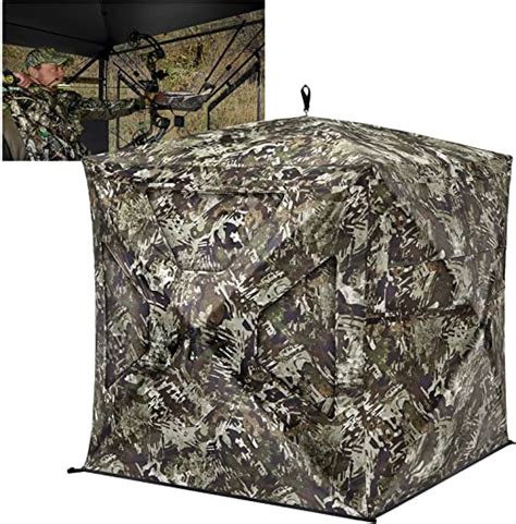 Tidewe Hunting Blind 270°see Through With Silent Magnetic Door
