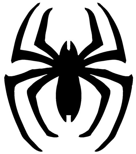 8 Best Images Of Printable Spider Man Symbol Spider Man Emblem