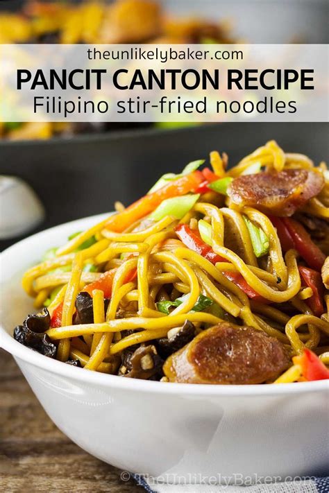 Pancit Canton Recipe That Helps You Make This Favourite Filipino Noodle