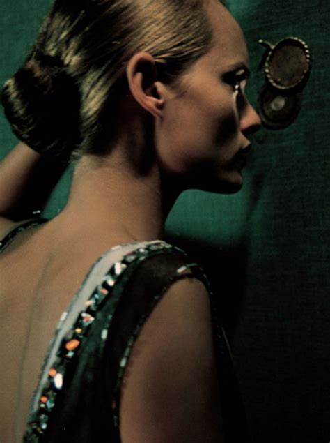 Amber Valletta Part Of The Prada F W Advertising Campaign