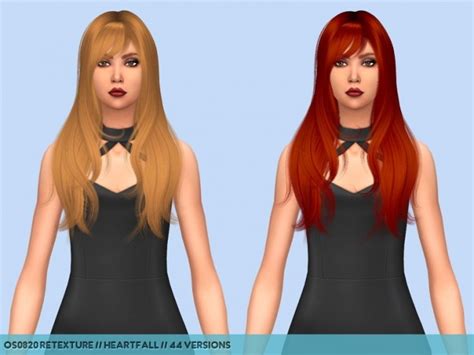 More Hair Retextures At Heartfall Sims 4 Updates